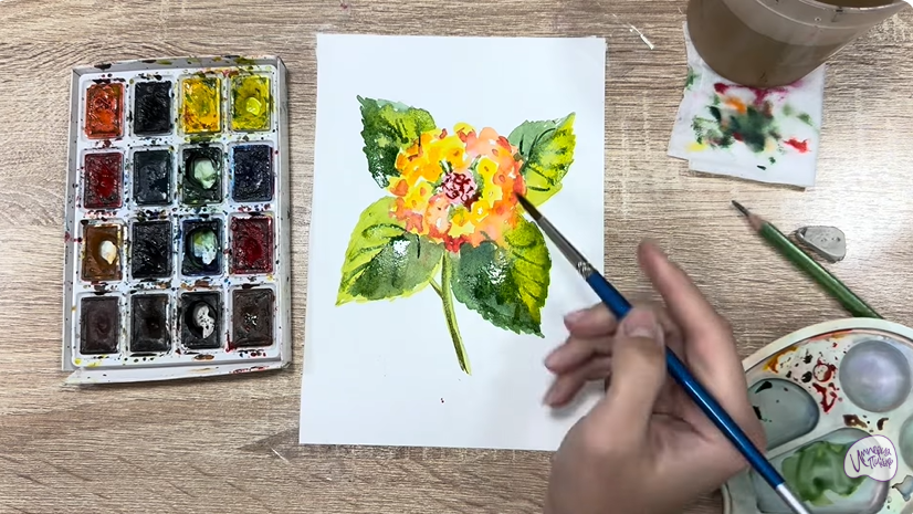 Рисуем Лантана