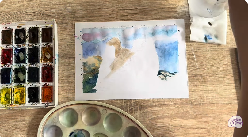 Рисуем Гора Ай-Петри