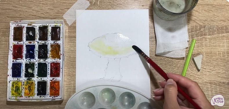 Рисуем Флоккулярия