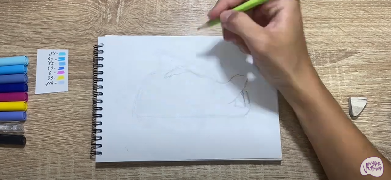 Рисуем Водяной из "Кощей. Начало"