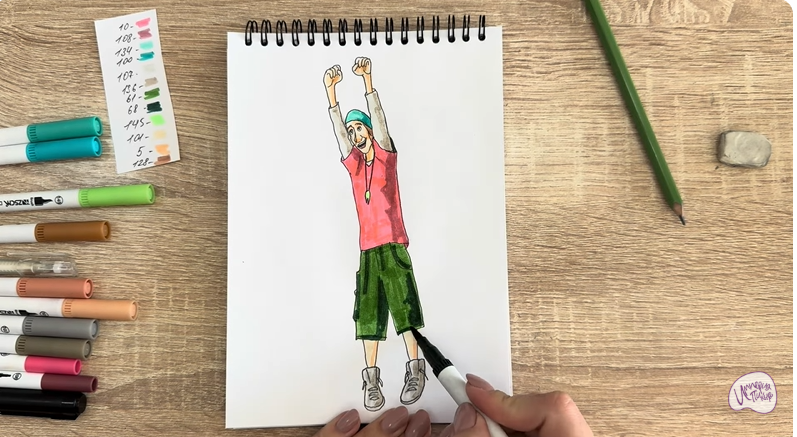 Рисуем Фред из "Город героев"