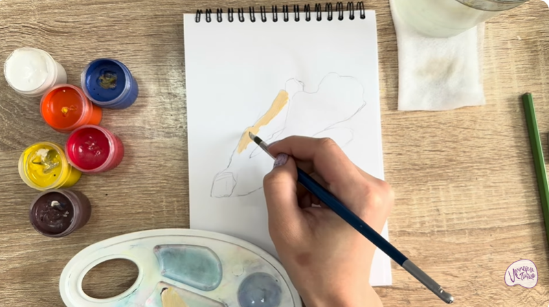 Рисуем Имбирь