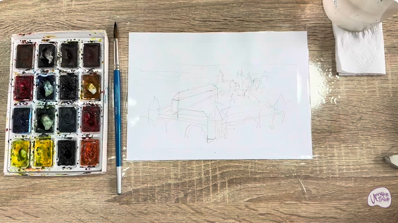 Рисуем Звенигород