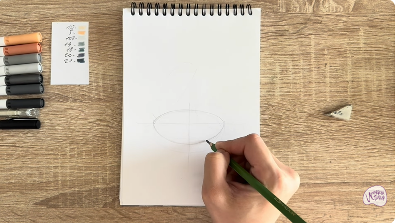 Рисуем Пудра для лица