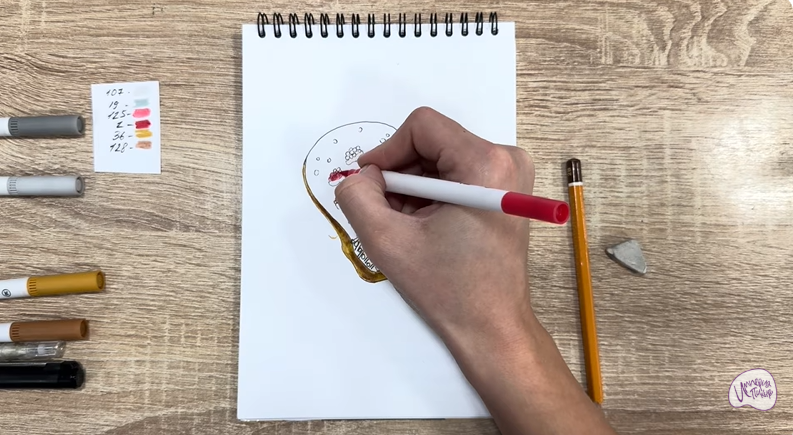 Рисуем Имбирный пряник