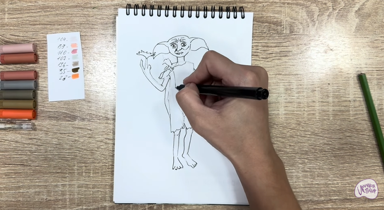 Рисуем Добби