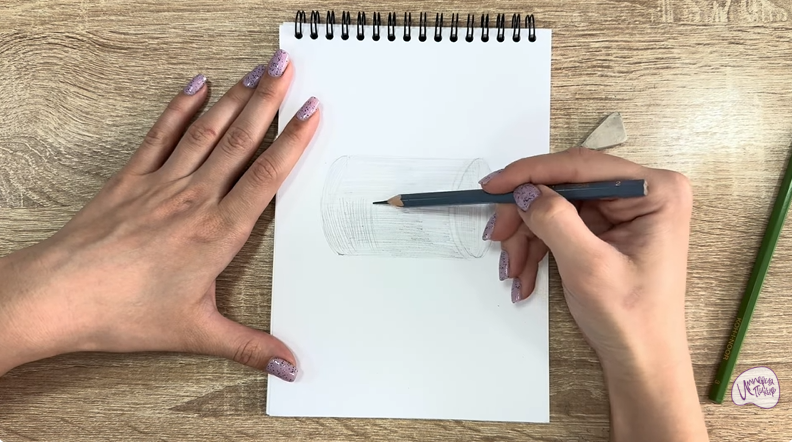 Рисуем Бигуди с липучкой