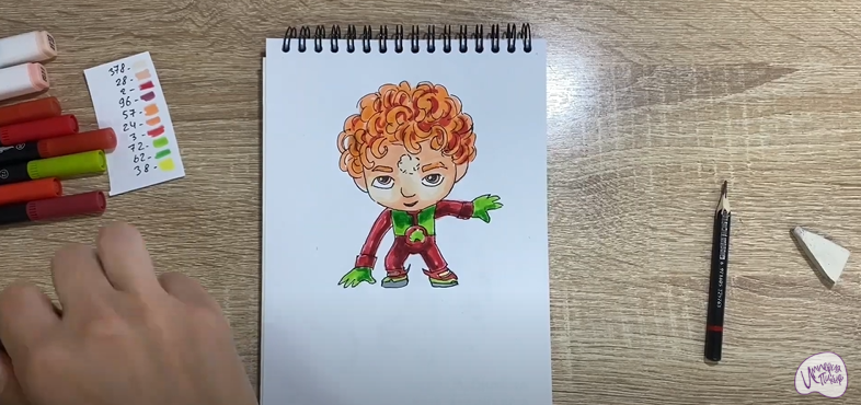 Рисуем Скаут из "Команда Флоры"