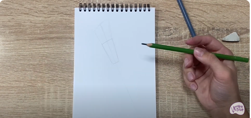 Рисуем Кисть для румян