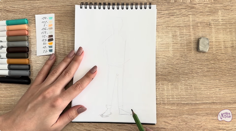 Рисуем Тадаши Хамада из «Города героев»