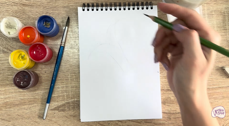 Рисуем Диптерокарпус