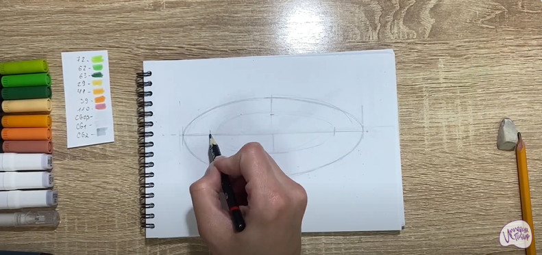 Рисуем Картофельные зразы