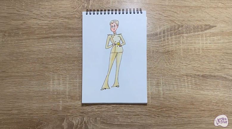Рисуем Эрика Ван Хельсинг из "Монстры на каникулах"