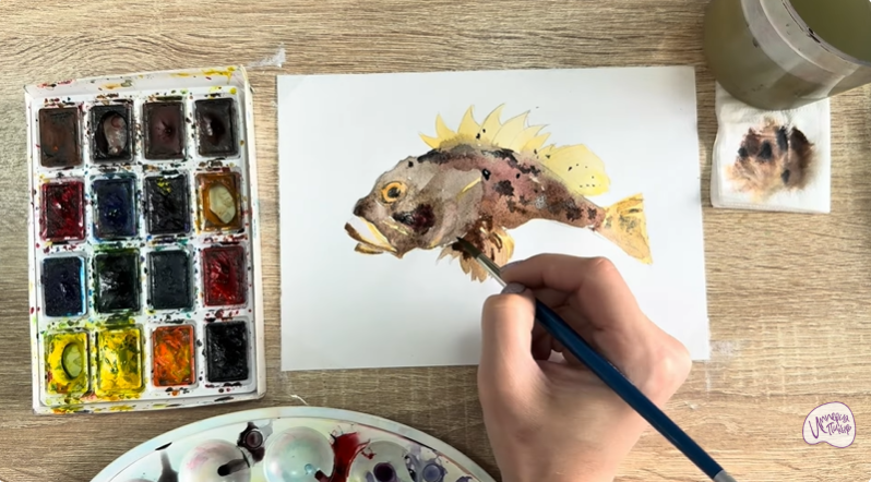 Рисуем Скорпена