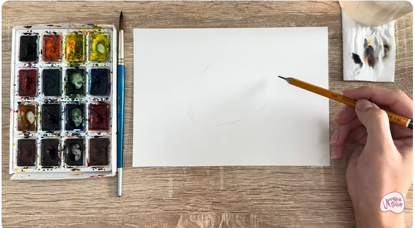 Рисуем Лунный камень