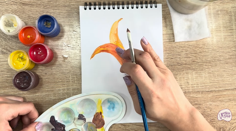 Рисуем Диптерокарпус