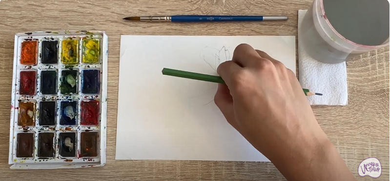 Рисуем Ирга