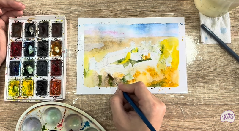 Рисуем Звенигород