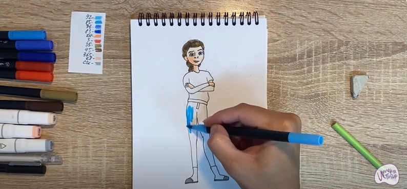 Рисуем Кристина из мультфильма "Финник"