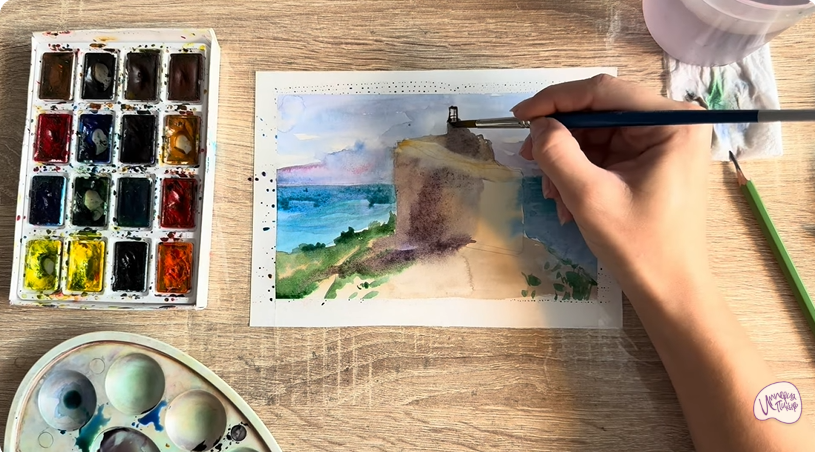 Рисуем Чобан-Кале