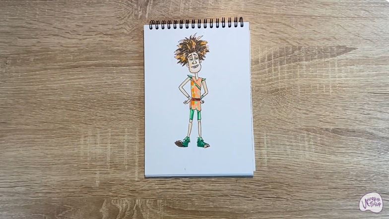 Рисуем Маракуда из мультфильма "Маракуда"