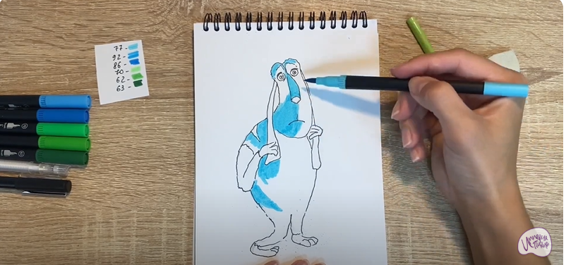 Рисуем Маффин из "Финник"