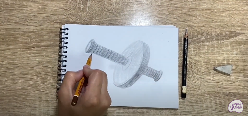 Рисуем Ролик гимнастический