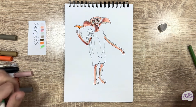 Рисуем Добби