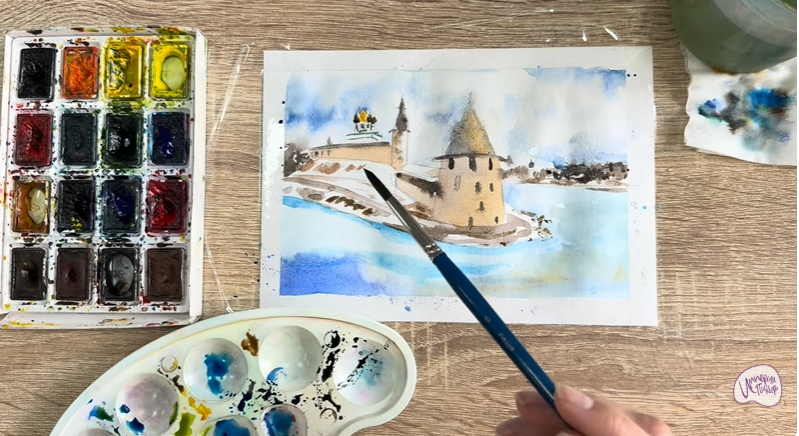 Рисуем Псков