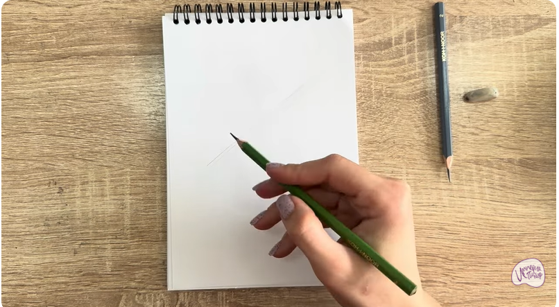 Рисуем Невидимка для волос