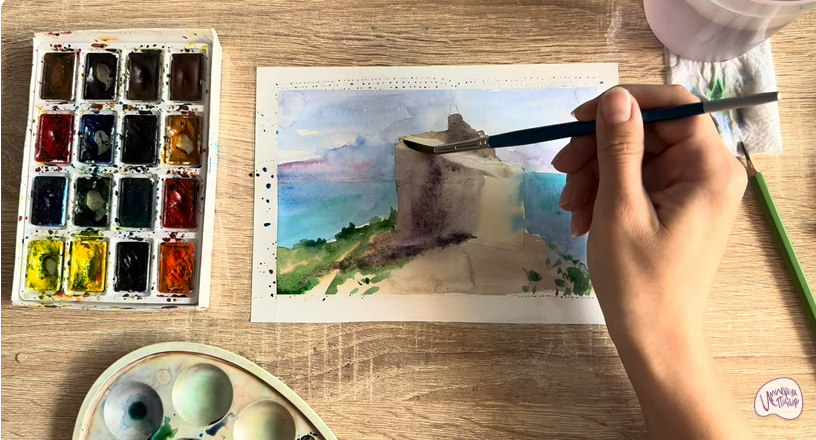 Рисуем Чобан-Кале