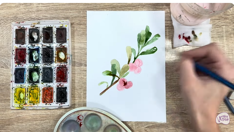 Рисуем Толокнянка