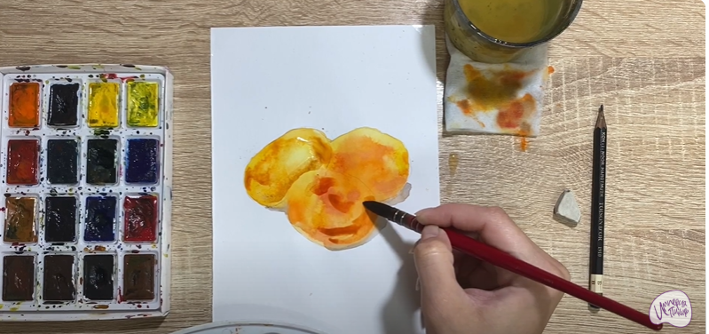 Рисуем Курага