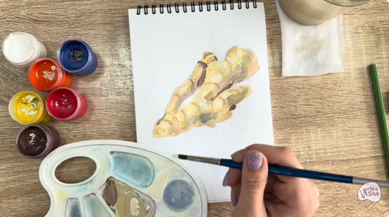 Рисуем Имбирь