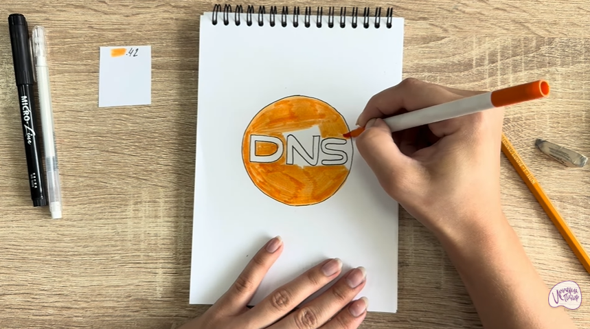 Рисуем Лого DNS
