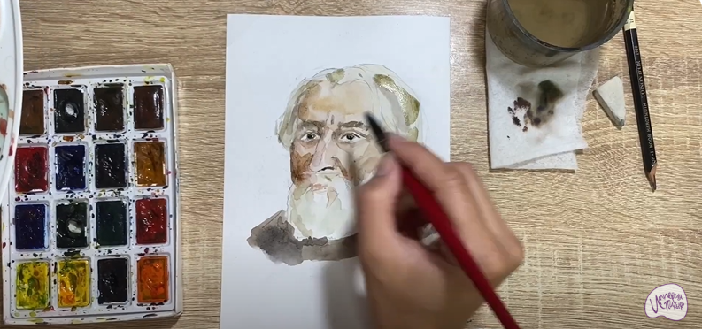 Рисуем Иван Сергеевич Тургенев
