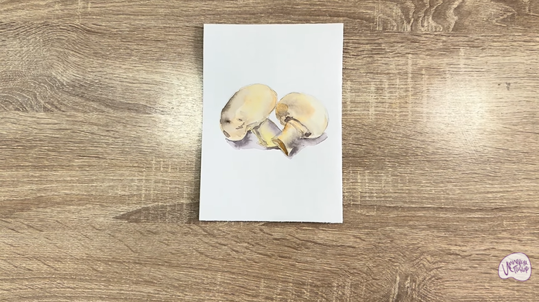 Рисуем Шампиньоны