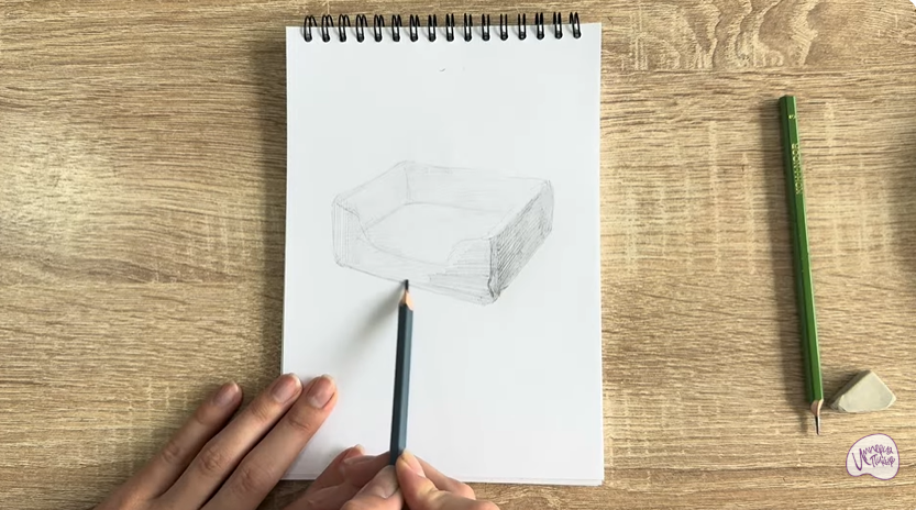 Рисуем Лежанка для кошки