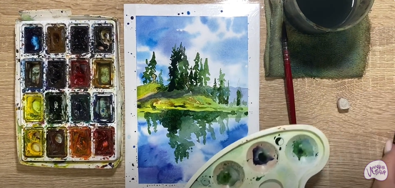 Рисуем Зеркальное отражение