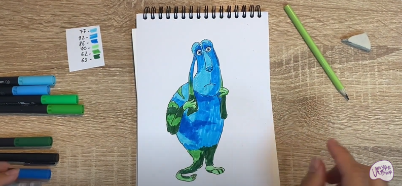 Рисуем Маффин из "Финник"
