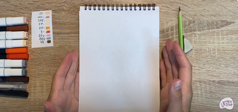 Рисуем Тала из "Моана"