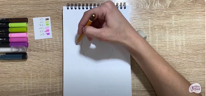 Рисуем Бублик из "Геройчики"