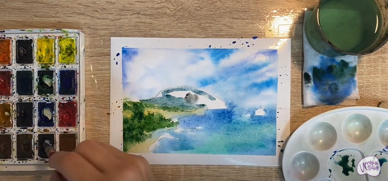 Рисуем Гурзуф