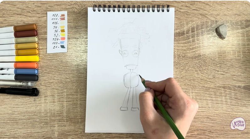 Рисуем Баквит из "Герои Энвелла"