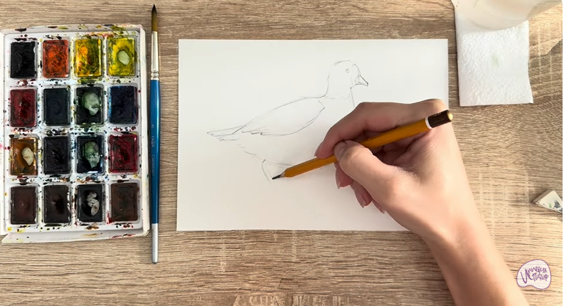 Рисуем Пискулька