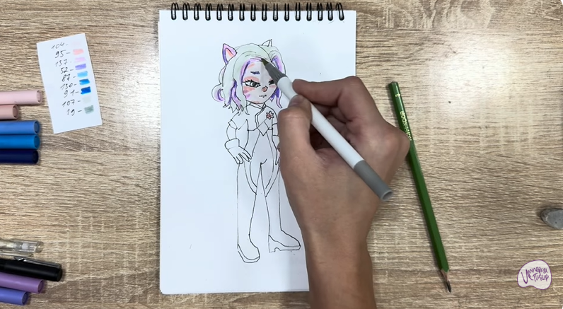 Рисуем Глэйсер из "Джи-Джи Бонд"