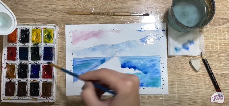 Рисуем Новороссийск