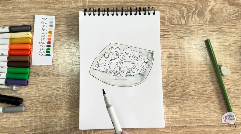 Рисуем Плов