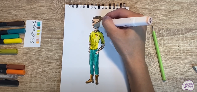 Рисуем Васко из "Царевны"