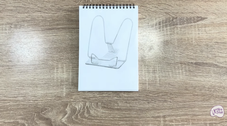 Рисуем Подставка для книг